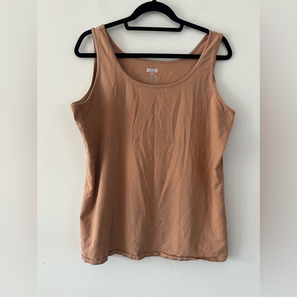 Duluth Trading Co Women's Brown Tank Top